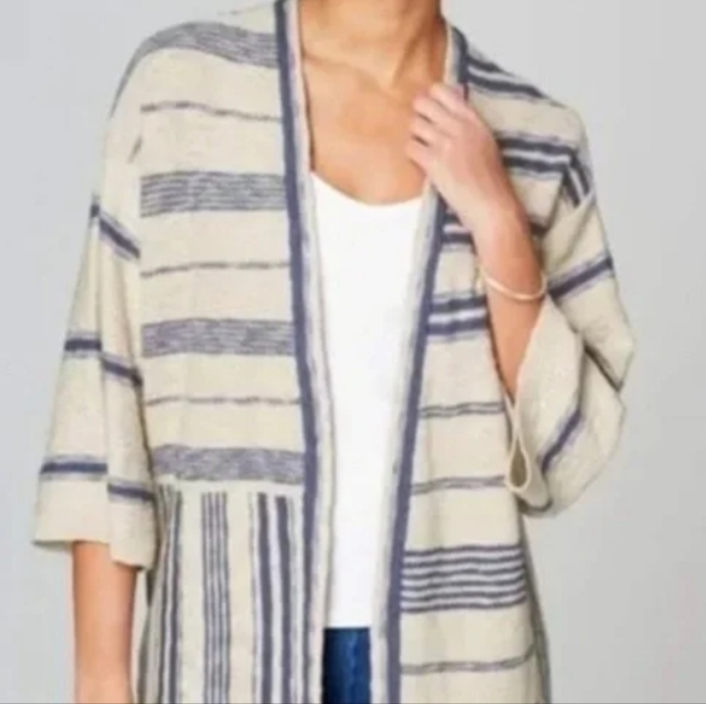 J Jill Open Front Cardigan